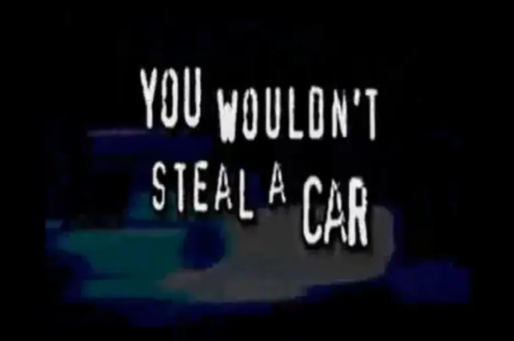 Культова анти-піратська реклама могла використати піратський шрифт