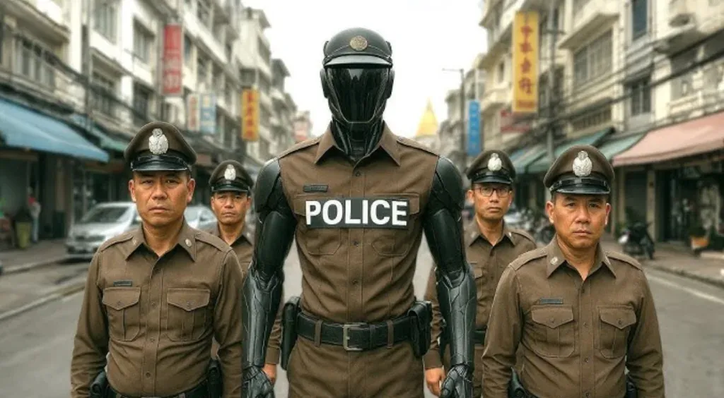 Таїланд зустрічає Новий рік із роботизованим поліцейським, оснащеним дронами