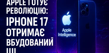 Apple готує революцію: iPhone 17 отримає вбудований ШІ, який сам редагує фото і пише тексти