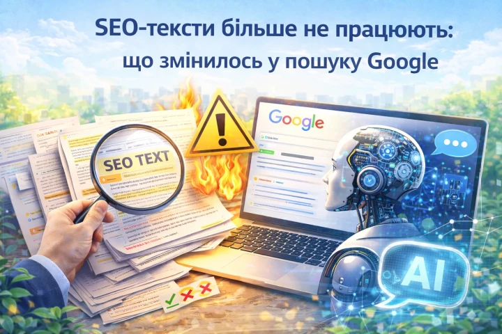 SEO-тексти більше не працюють: що змінилось у пошуку Google