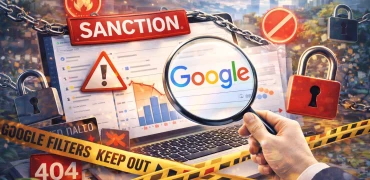 Фільтри Google: як зрозуміти, що сайт під санкціями