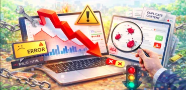 Сайт втратив позиції в пошуку: технічні та контентні помилки