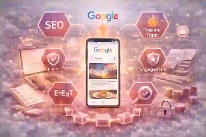 Як статті потрапляють у Google Discover