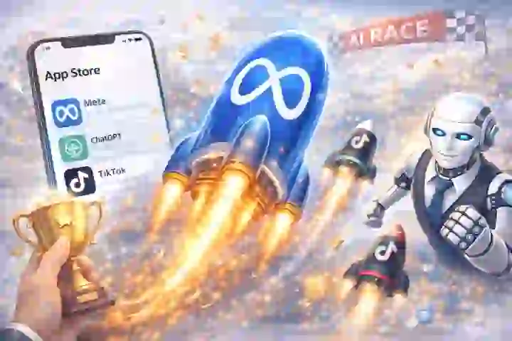 Meta вистрілює в топ App Store і повертається в AI-гонку