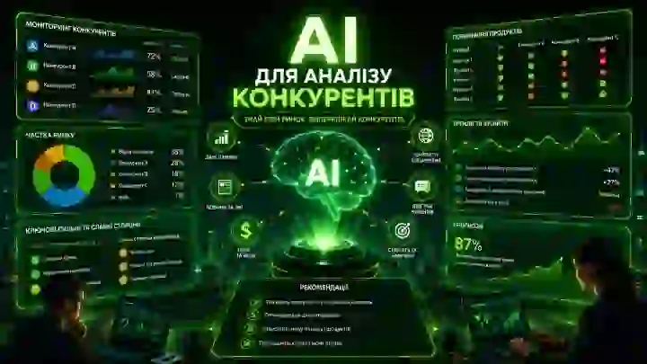 AI для аналізу конкурентів допомагає краще читати ринок
