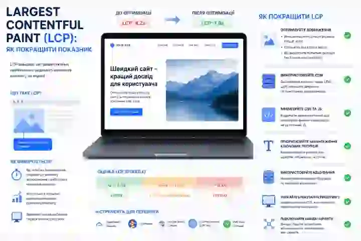 Largest Contentful Paint і як покращити LCP