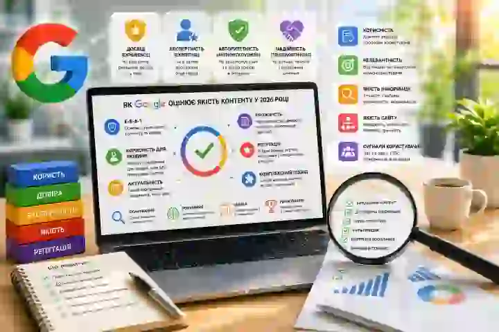 Як Google оцінює якість контенту у 2026 році