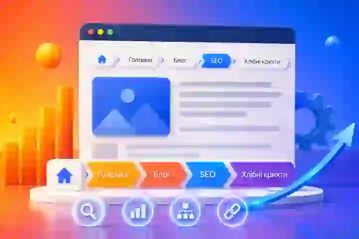 Хлібні крихти для SEO роблять сайт зрозумілішим