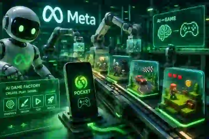 Meta запускає Pocket і перетворює AI на фабрику мініігор