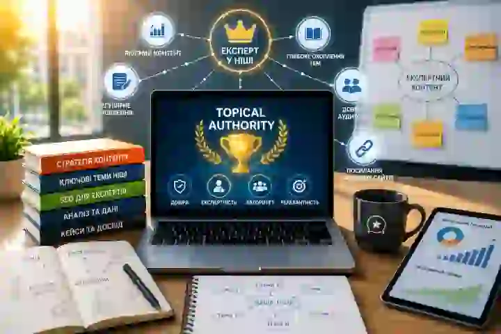 Topical authority допомагає стати експертом у ніші