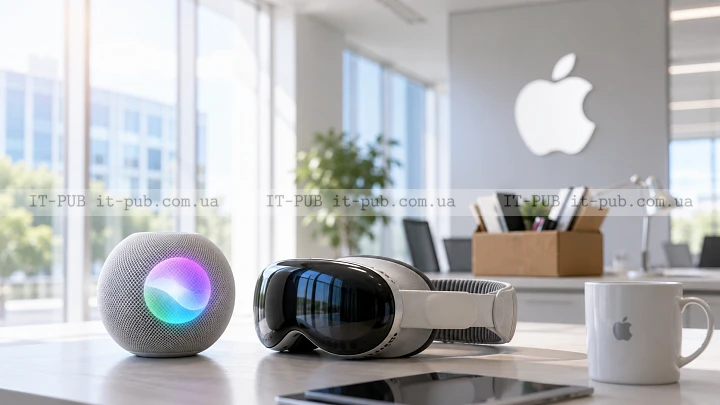 Apple скорочує понад 200 людей у командах Siri та Vision Pro