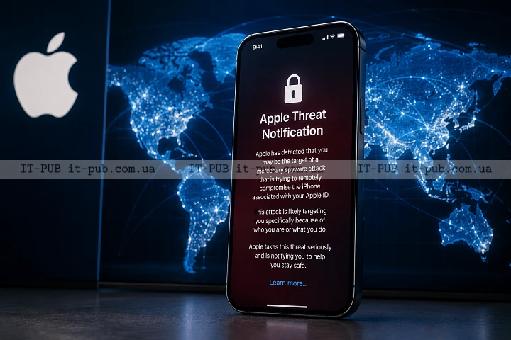 Apple попередила про spyware-атаки користувачів у 110 країнах