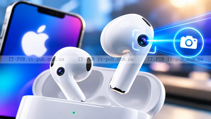 Apple готує AirPods із камерою після знахідки в macOS