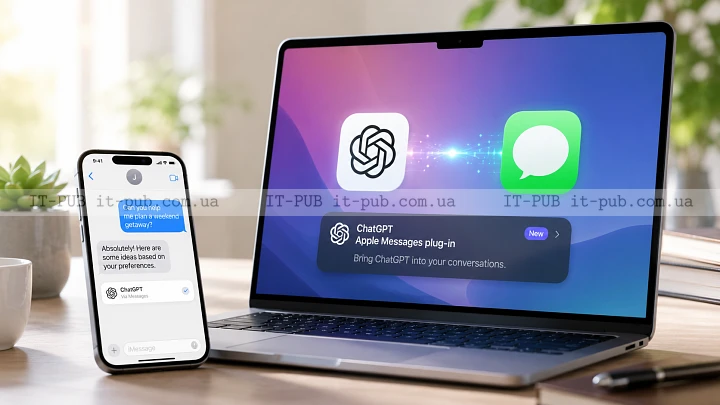 ChatGPT отримав plug-in для Apple Messages