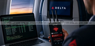 Delta розслідує фейкову Wi‑Fi мережу на рейсі