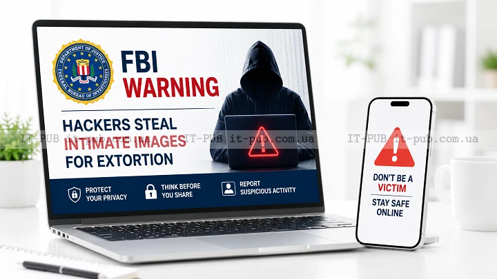 FBI попередило про злам соцмереж заради інтимних фото