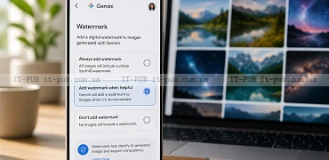 Google дозволить вимикати видимий watermark в AI-контенті