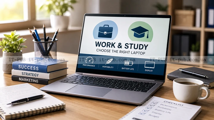 How to Choose a Laptop for Work and Study