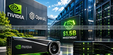 Nvidia вкладе $1,5 млрд у SB Energy для дата-центру OpenAI