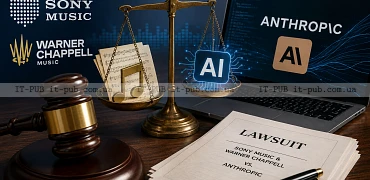 Sony Music і Warner Chappell судяться з Anthropic