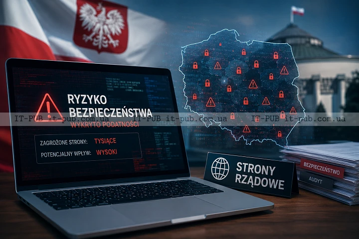 У Польщі виявили ризики для тисяч держсайтів