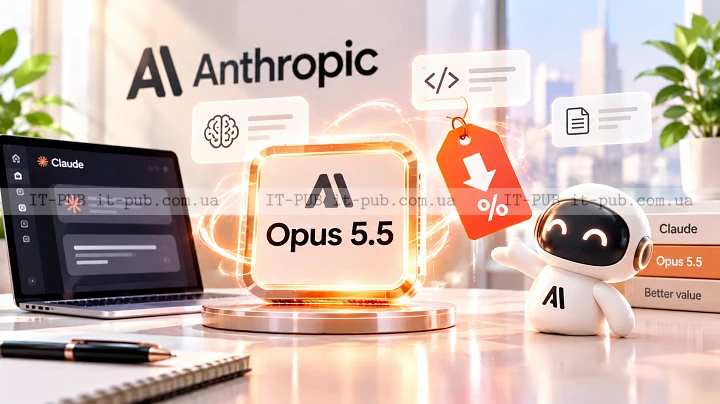 Anthropic випустила Opus 5.5 дешевшою і швидшою
