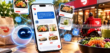 DoorDash запустила AI-агента для замовлень у Messages
