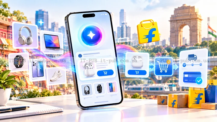 Google тестує покупки через Gemini у Flipkart