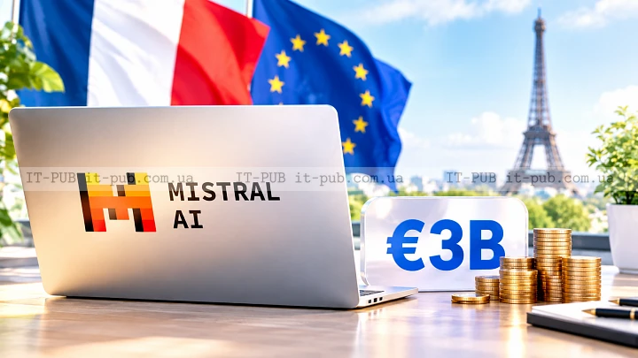 Mistral залучила €3 млрд у гонці за sovereign AI