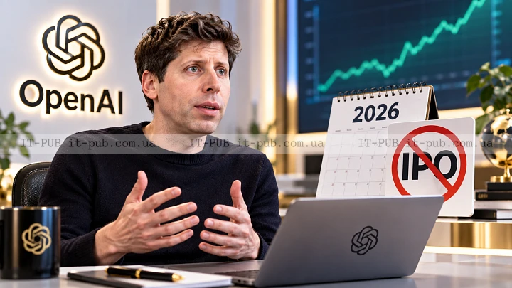 OpenAI не планує виходити на біржу у 2026 році