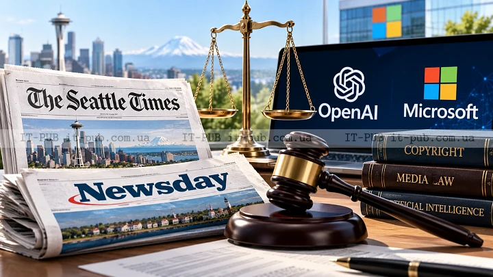 The Seattle Times і Newsday позиваються до OpenAI