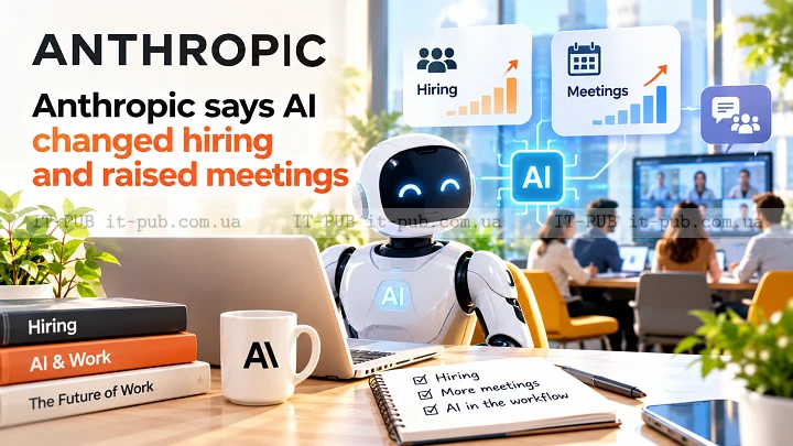Anthropic says AI changed hiring and raised meetings