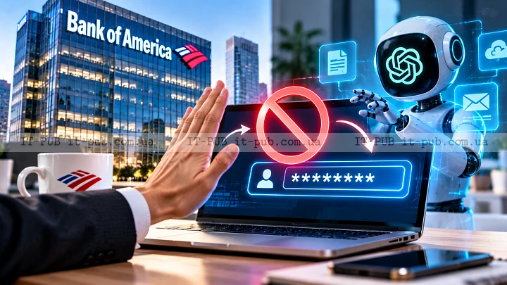 Bank of America закликала не давати пароль AI-агентам