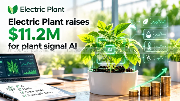 Electric Plant залучила $11,2 млн на AI для рослин