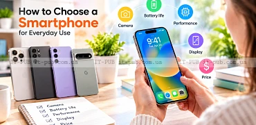 Як обрати смартфон для щоденних задач без переплат