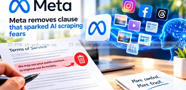 Meta прибрала з умов пункт про контент для AI