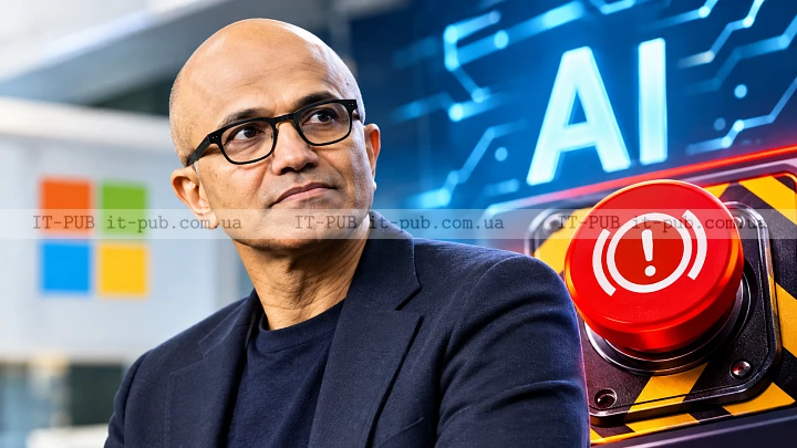 Nadella calls for an AI emergency brake
