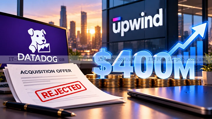Upwind залучила $400 млн після відмови Datadog
